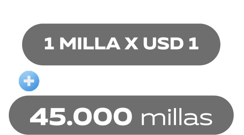 1 milla x USD 1