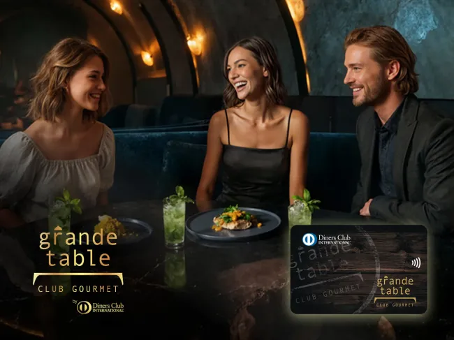 Grupo en un restaurante